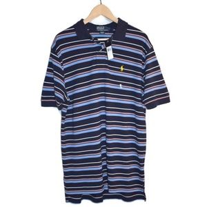 Polo Ralph Lauren NEW shirt striped blue NWT Men L